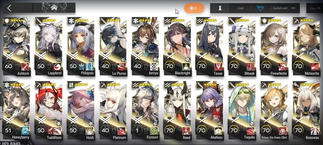 Arknights Accounts Lv 120|323 Op+96 Skin|8k+ Oru|16 Limited|Ela,Kirin image 9