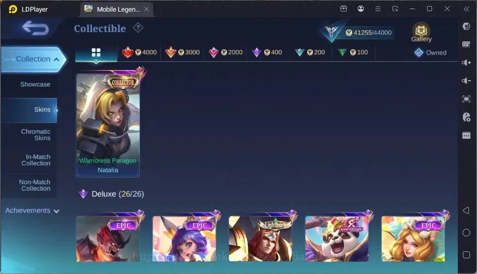 Mobile Legends: Bang Bang Accounts Global|Skin 162|Expert|Collector Natalia|Collab Cy image 11