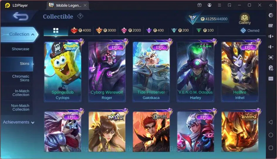 Mobile Legends: Bang Bang Accounts Global|Skin 162|Expert|Collector Natalia|Collab Cy image 8