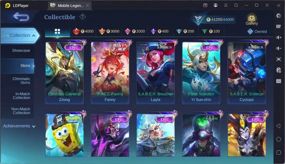 Mobile Legends: Bang Bang Accounts Global|Skin 162|Expert|Collector Natalia|Collab Cy image 9
