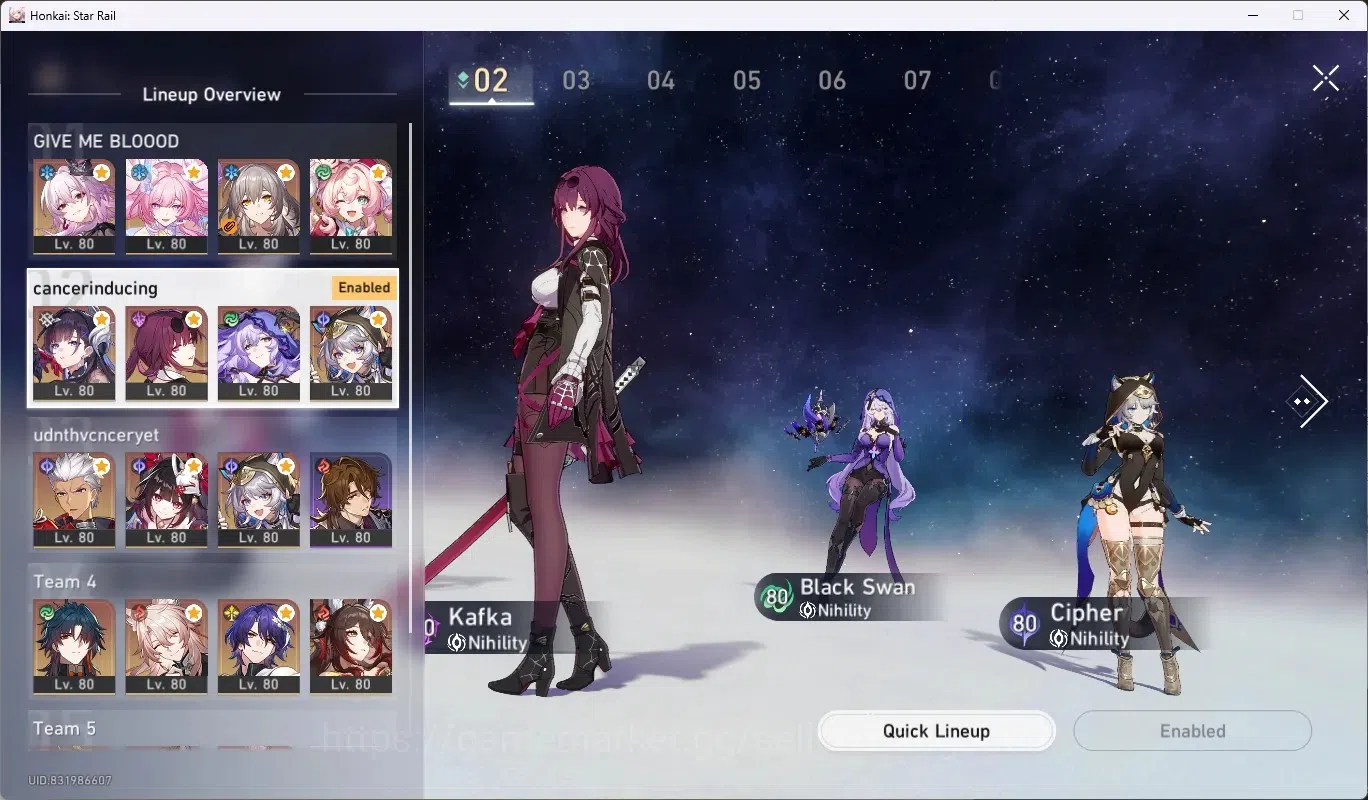 Honkai Star Rail Accounts ASIA|TL 70|16 Char Limited [Evernight+(Sign), Hyac image 12