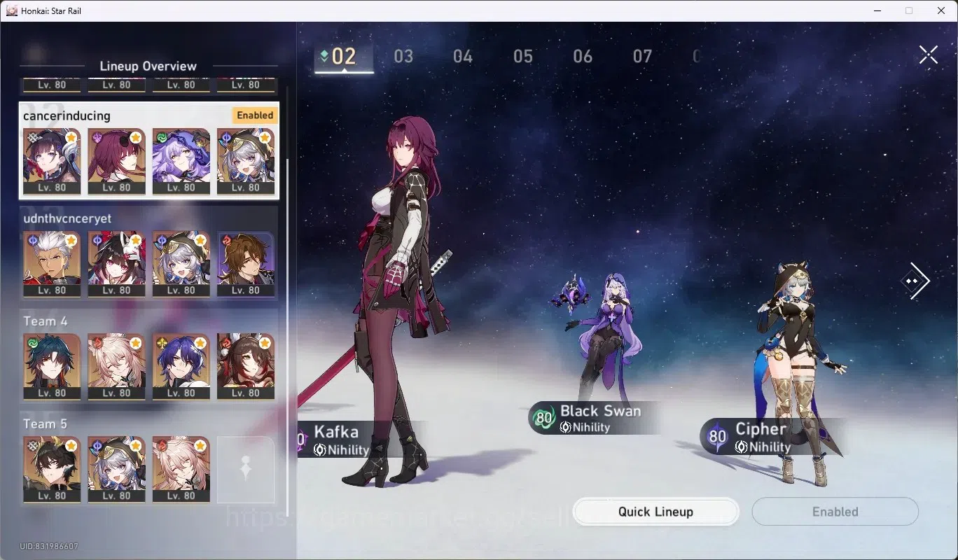 Honkai Star Rail Accounts ASIA|TL 70|16 Char Limited [Evernight+(Sign), Hyac image 13