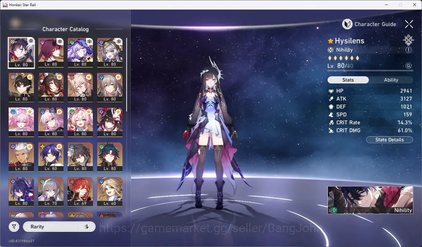 Honkai Star Rail Accounts ASIA|TL 70|16 Char Limited [Evernight+(Sign), Hyac image 2