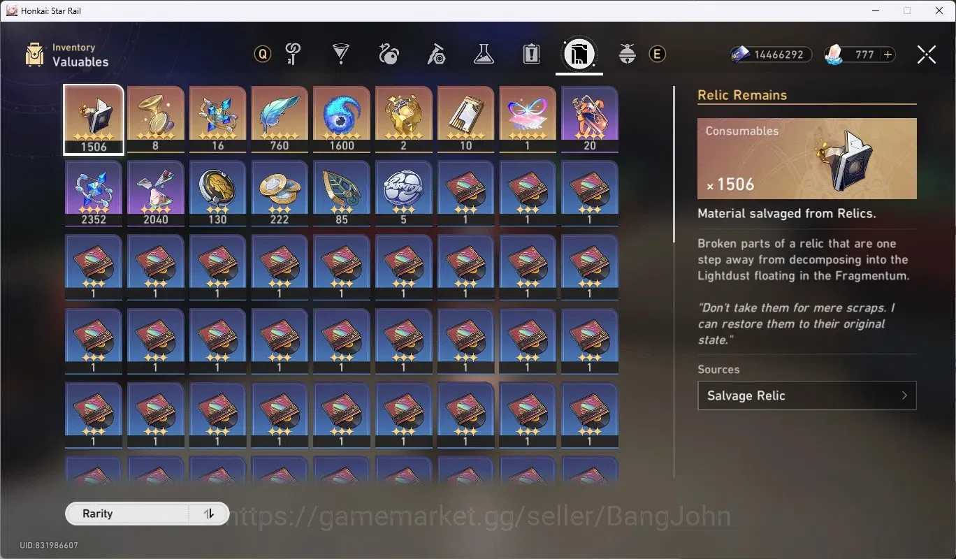 Honkai Star Rail Accounts ASIA|TL 70|16 Char Limited [Evernight+(Sign), Hyac image 8