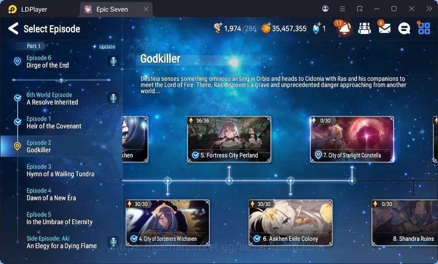 Epic Seven Accounts Global Unverif | 1ML | Vildred | Furious | Landy | image 15