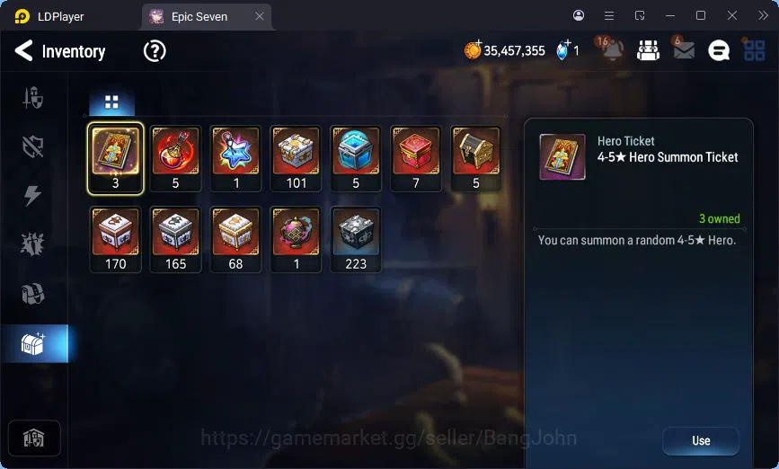 Epic Seven Accounts Global Unverif | 1ML | Vildred | Furious | Landy | image 8