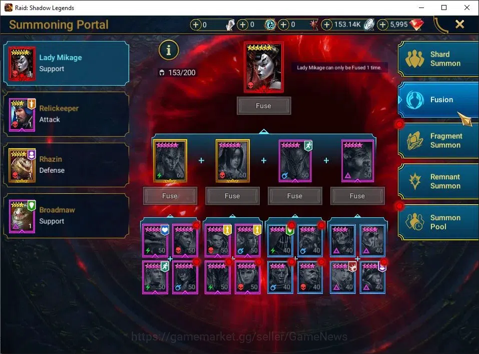 Raid: Shadow Legends Accounts Lv39 689K Power|1 Mythic(Siegfrund)|22 Legend(Sola image 20