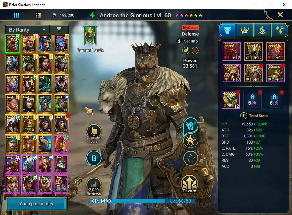 Raid: Shadow Legends Accounts Lv39 689K Power|1 Mythic(Siegfrund)|22 Legend(Sola image 3