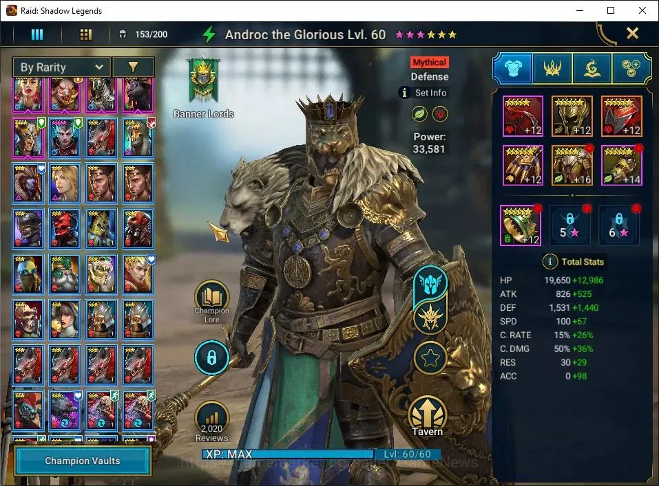 Raid: Shadow Legends Accounts Lv39 689K Power|1 Mythic(Siegfrund)|22 Legend(Sola image 4