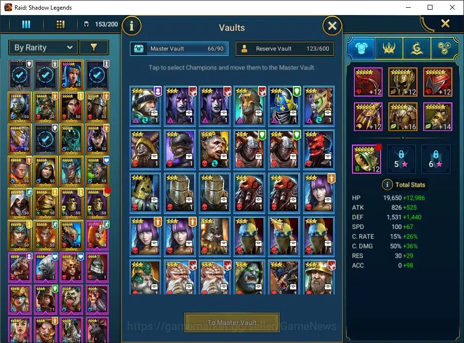 Raid: Shadow Legends Accounts Lv39 689K Power|1 Mythic(Siegfrund)|22 Legend(Sola image 5