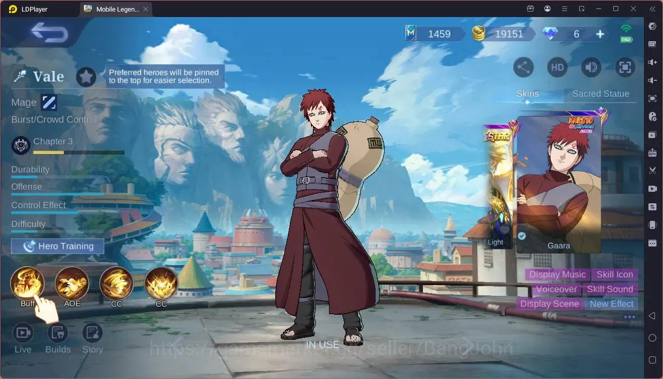 Mobile Legends: Bang Bang Accounts Global|Hero 101|Skin 176|Expert|Soul Vessels Aamon image 1