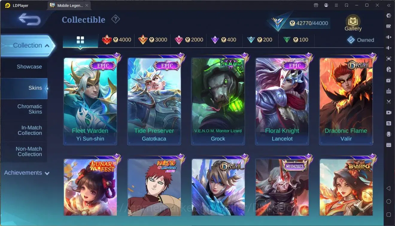 Mobile Legends: Bang Bang Accounts Global|Hero 101|Skin 176|Expert|Soul Vessels Aamon image 8