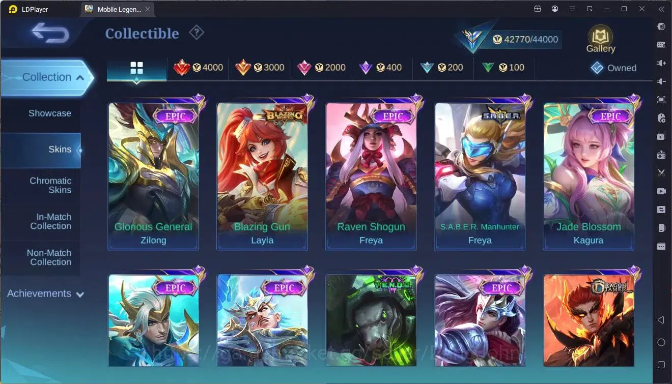 Mobile Legends: Bang Bang Accounts Global|Hero 101|Skin 176|Expert|Soul Vessels Aamon image 9