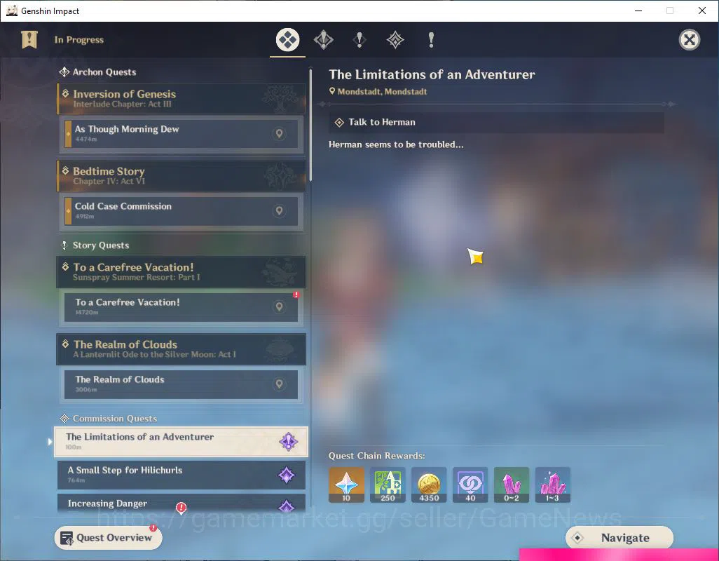 Genshin Impact Accounts Mid Game ASIA|AR 56|4 limited +3(*5Weapon)|[ChioriC3+sign,YoimiyaC1,Columbina,Xilonen+sign]||Mc 12