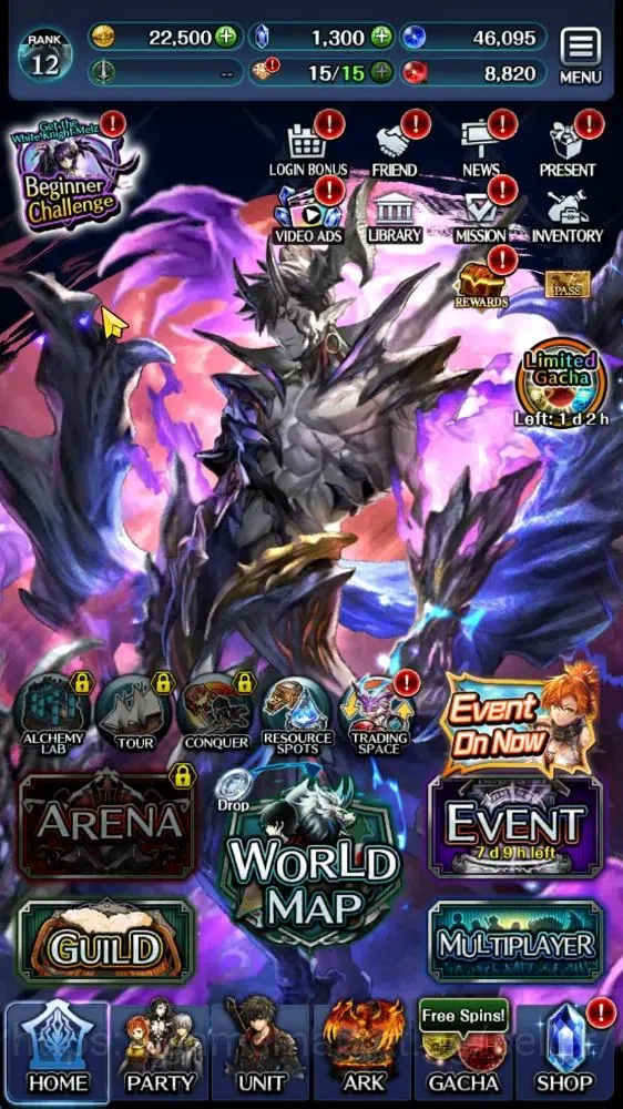 Last Cloudia Accounts Endgame GLOBAL|Rank 12|Top Tier Unit|Demon Lord Judecca Samekh,A Roland,POG Zero,G Lilaha,KOG 6