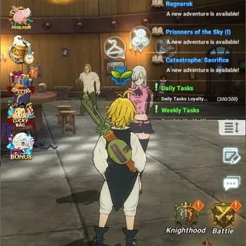 The Seven Deadly Sins: Grand Cross Accounts Others Global|2,4M Power|3LR+7UR(NeMeliodas4/6,Gawain4/6,Meresca3/6
