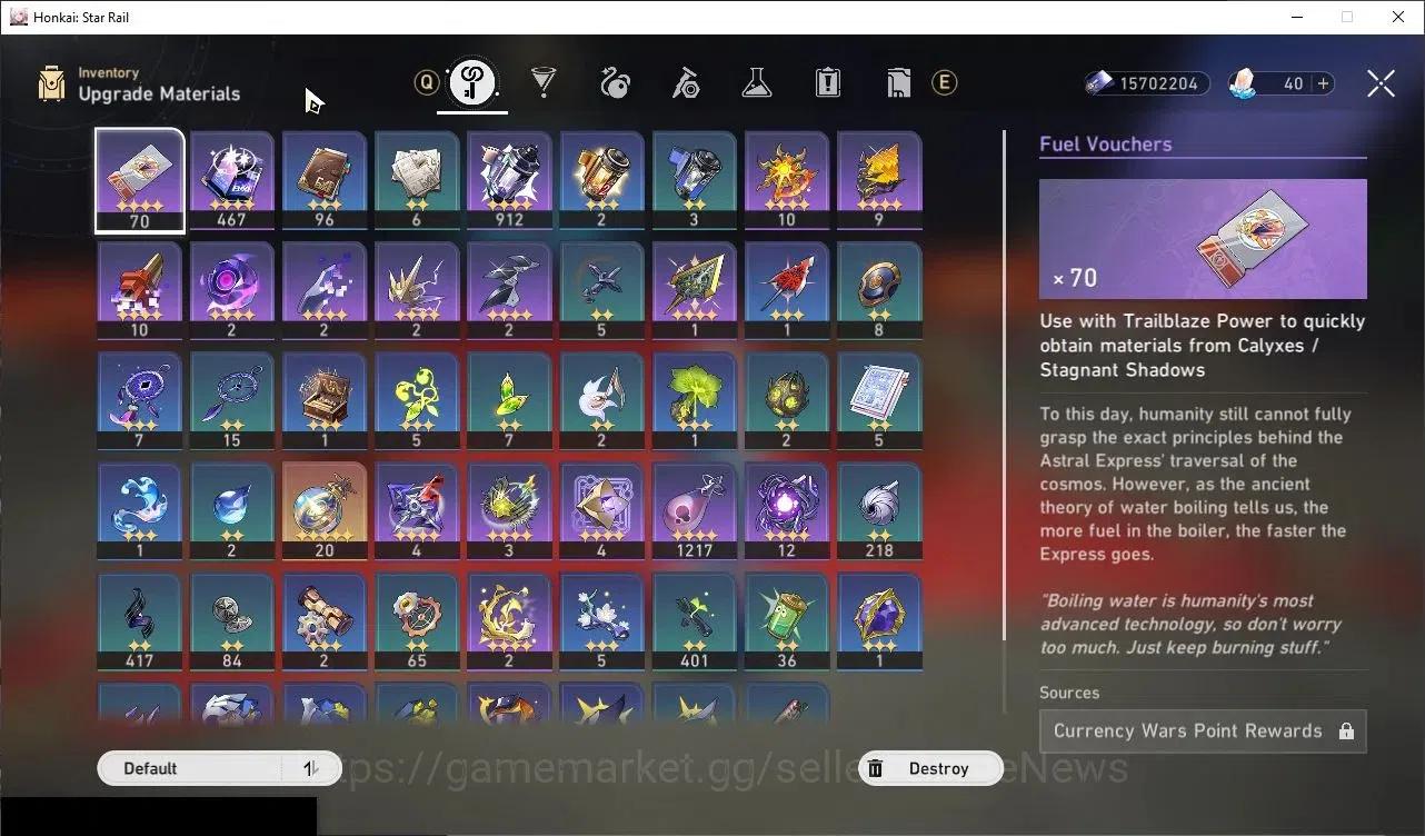 Honkai Star Rail Accounts Others Asia|TL 64|8 Limited|Evanescia,Yao Guang,Mortenax Blade,Phainon,HuoHuo,Sparkle|Female 6