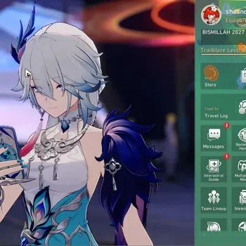 Honkai Star Rail Accounts Others Asia|TL 64|8 Limited|Evanescia,Yao Guang,Mortenax Blade,Phainon,HuoHuo,Sparkle|Female
