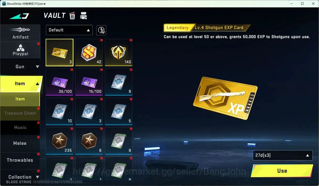 Blood Strike Accounts ASIA | 1 EVO Skins |6 Collab Skins | 3 Limited Ski image 20