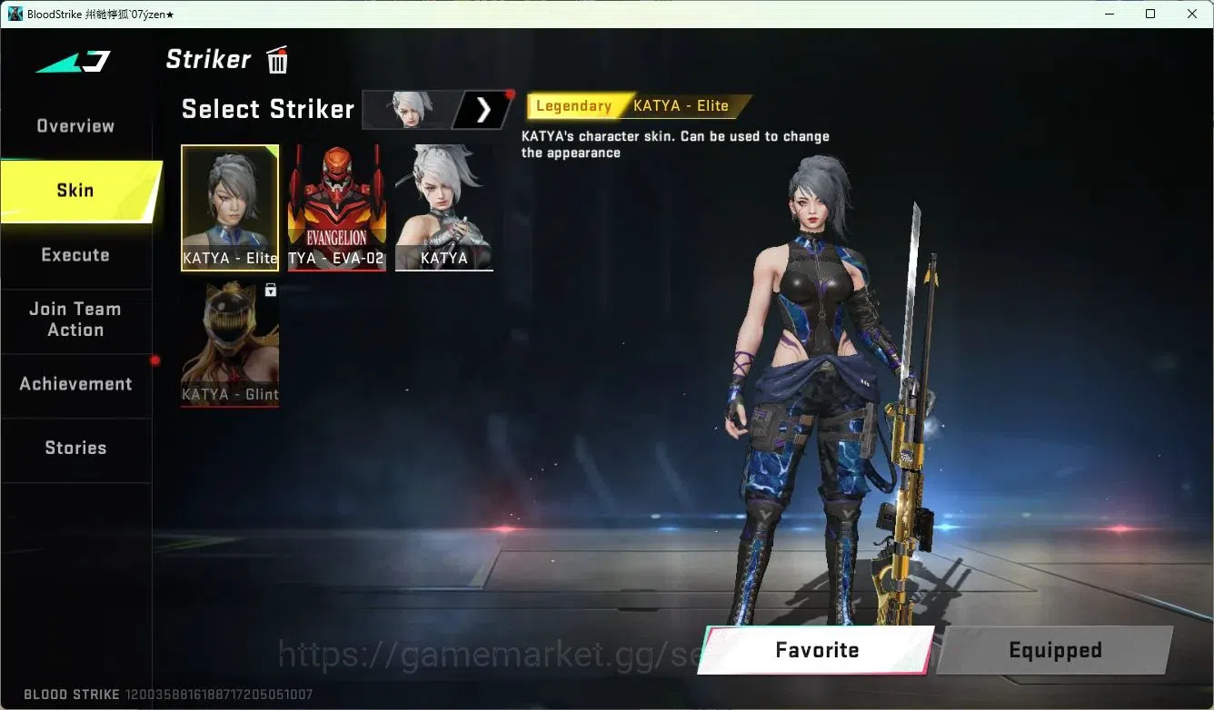 Blood Strike Accounts ASIA | 1 EVO Skins |6 Collab Skins | 3 Limited Ski image 4