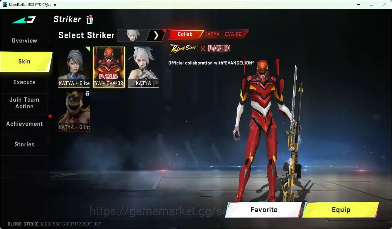 Blood Strike Accounts ASIA | 1 EVO Skins |6 Collab Skins | 3 Limited Ski image 5