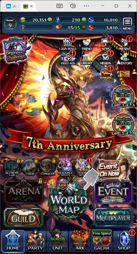 Last Cloudia Accounts GLOBAL|Rank 9|Collab Swordsman,MBRei|Other Unit GL image 1