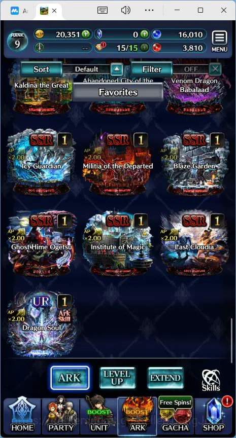 Last Cloudia Accounts GLOBAL|Rank 9|Collab Swordsman,MBRei|Other Unit GL image 2