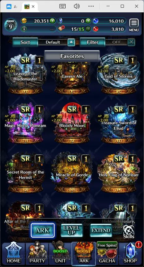 Last Cloudia Accounts GLOBAL|Rank 9|Collab Swordsman,MBRei|Other Unit GL image 4
