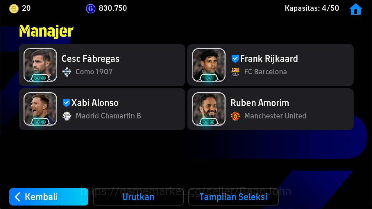 eFootball Accounts Power 3202, Bale blitz, vieri epic, totti epic, Be image 7