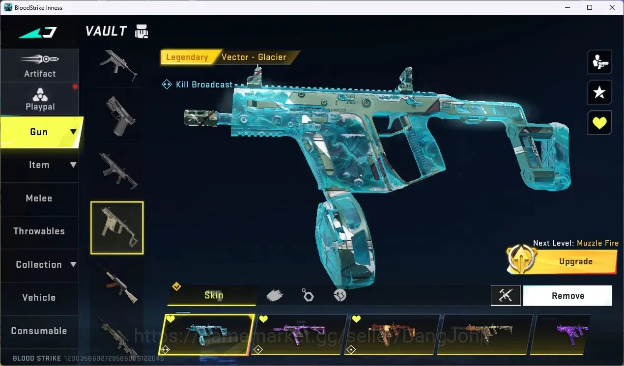 Blood Strike Accounts ASIA | 1 EVO: FAL|1 ETERNAL-Dynamite|2 AOT,1TR Gun image 3