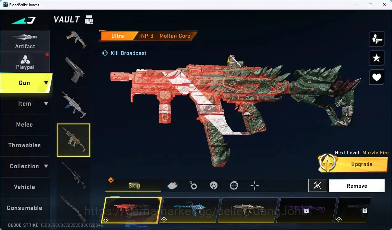 Blood Strike Accounts ASIA | 1 EVO: FAL|1 ETERNAL-Dynamite|2 AOT,1TR Gun image 6