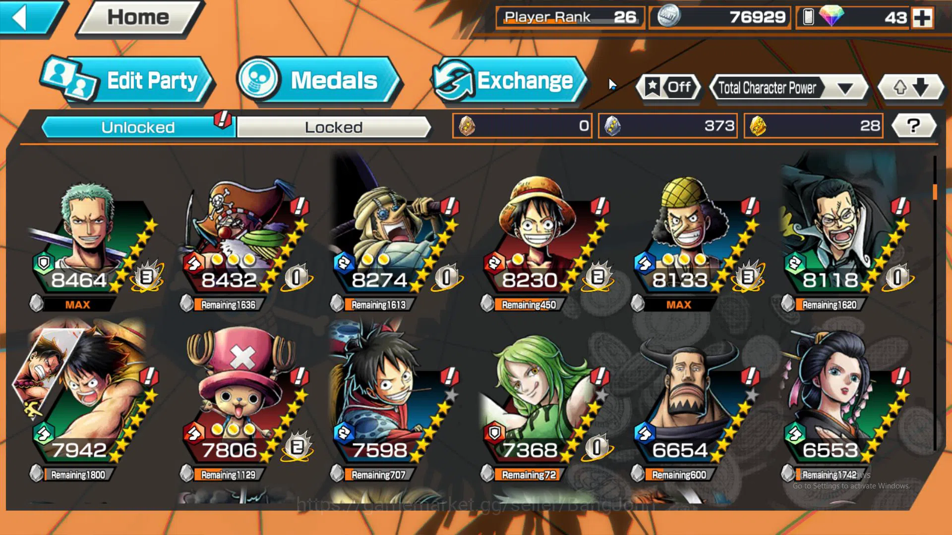 One Piece Bounty Rush Accounts GLOBAL | EX 2 | borsalino, Awakened Rob lucci more image 6