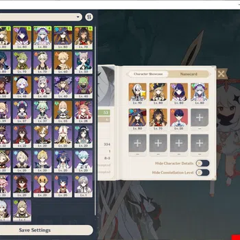 Genshin Impact End Game ASIA|AR 53|3 Limited+35(*4Character)| Arlecchino,R image 1