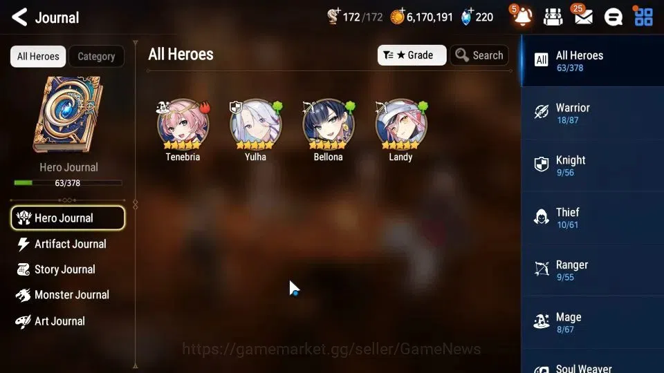 Epic Seven Accounts GLOBAL Unverif|New Era|2 ML(Salome,Judge kise)+Ten image 7