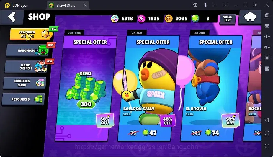 Brawl Stars Accounts Trophy 353|8 Brawler,1 Lv.11(Bibi)|1 Mythic(Otis),2 Epic(Bibi,Shelly) Skin|6318 Bling|Proteck Off 4