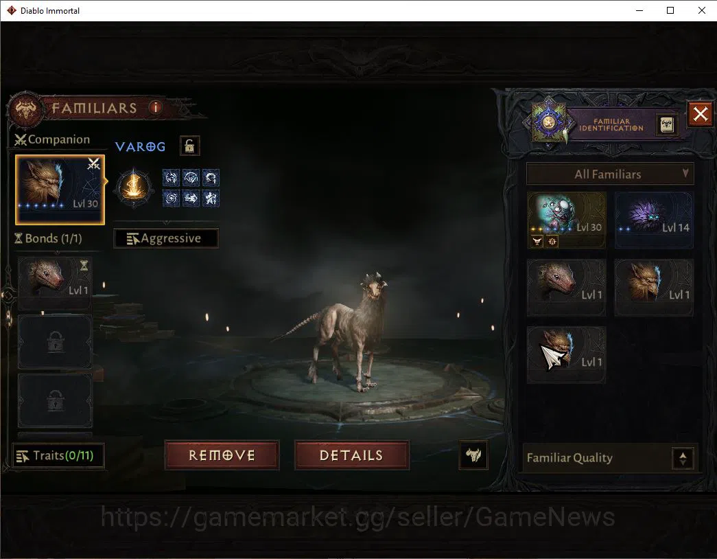 Diablo Immortal Accounts SEA-Chain Of Honor|Lv60(360)|Druid|30k Cr|Reso 330 image 11