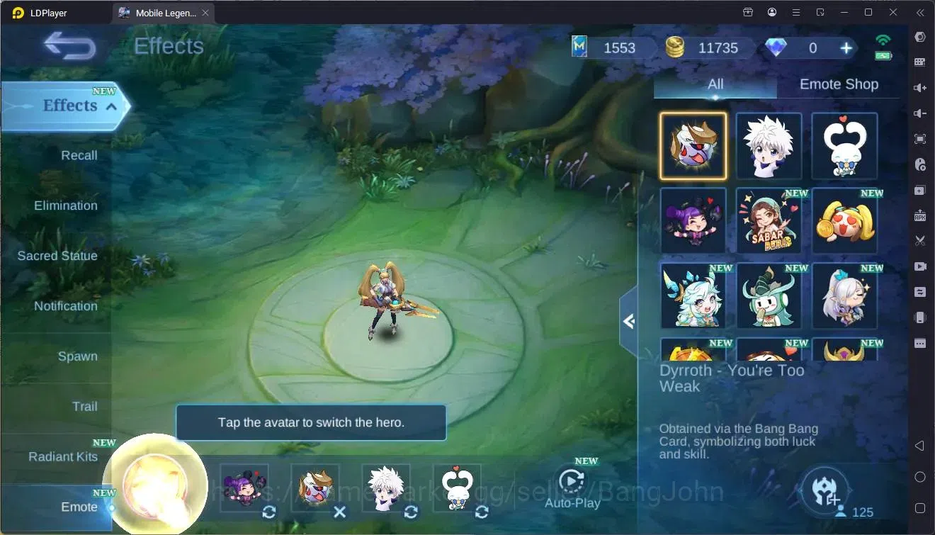 Mobile Legends: Bang Bang Accounts Global|Hero 125|Skin 331|Exalted|Legend GS|KOF GS, image 14