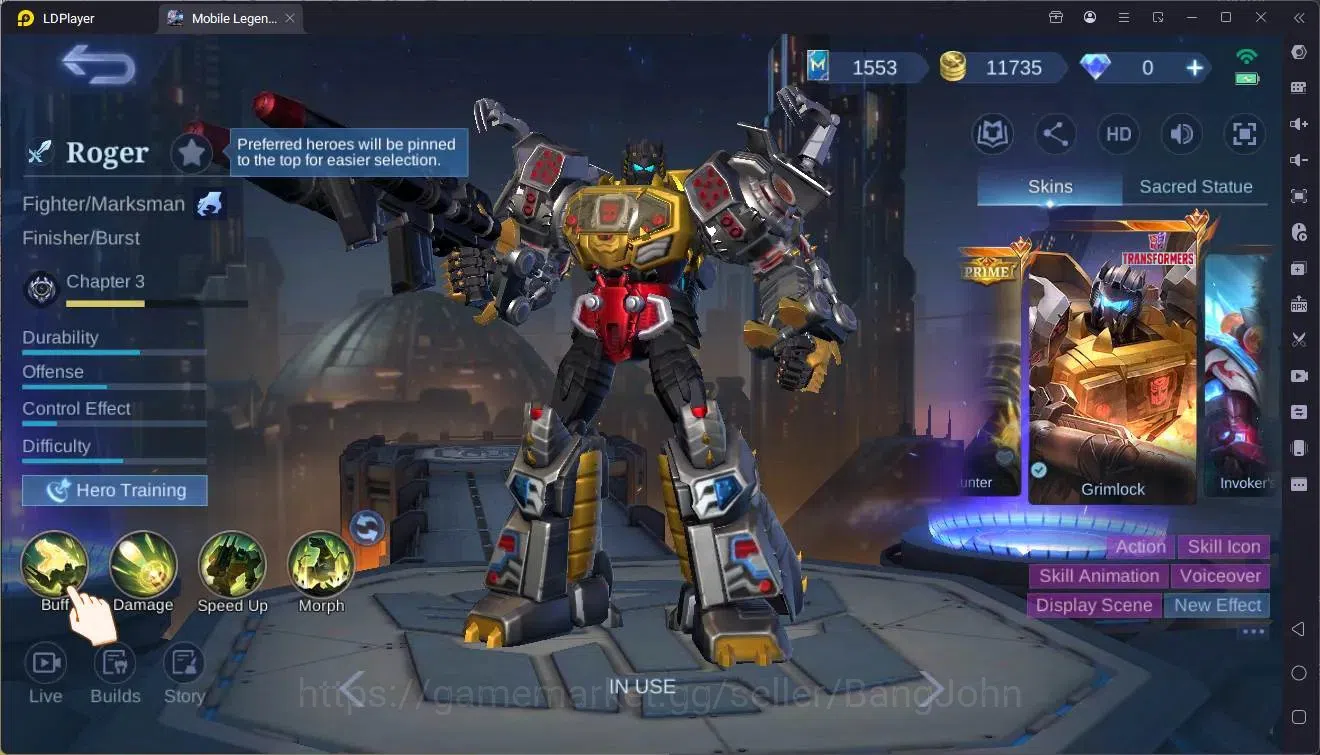 Mobile Legends: Bang Bang Accounts Global|Hero 125|Skin 331|Exalted|Legend GS|KOF GS, image 7