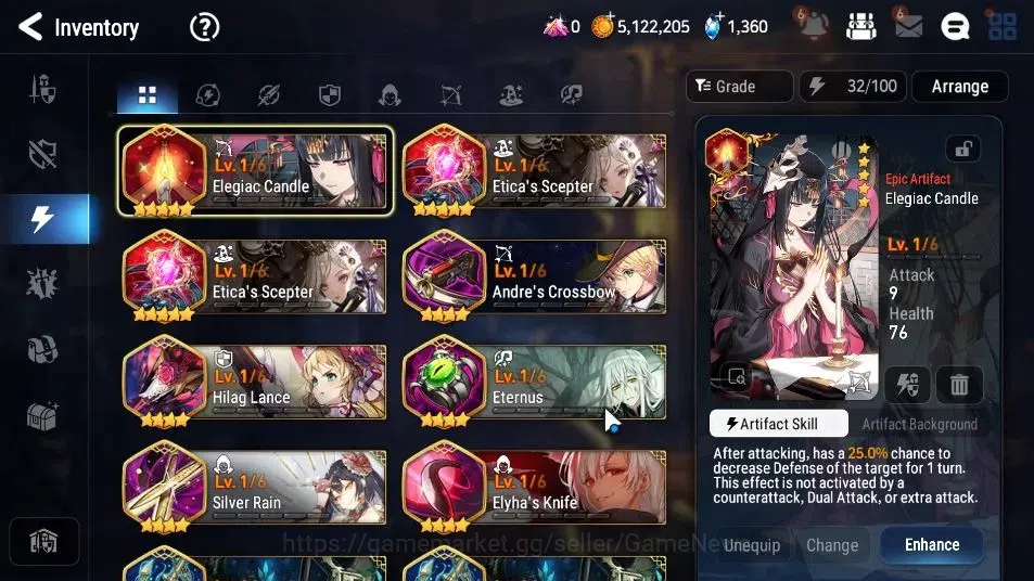 Epic Seven Accounts GLOBAL UnVerif|New Era|2 ML (Rhiana & Luciel,Archi image 14