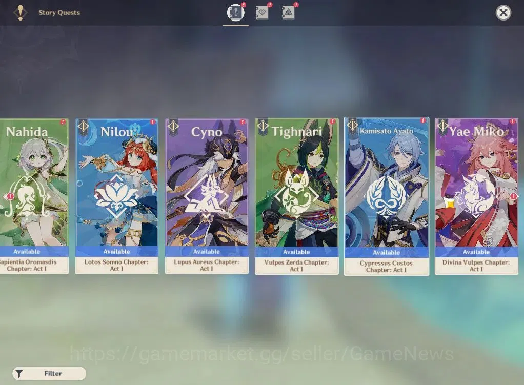 Genshin Impact Accounts Mid Game ASIA|AR 56|6 Limited+2(*5Weapon)|NeuvilleteC1,Chiori+Sign,Lyney,Raiden,Kazuha,Etc|Mc 17