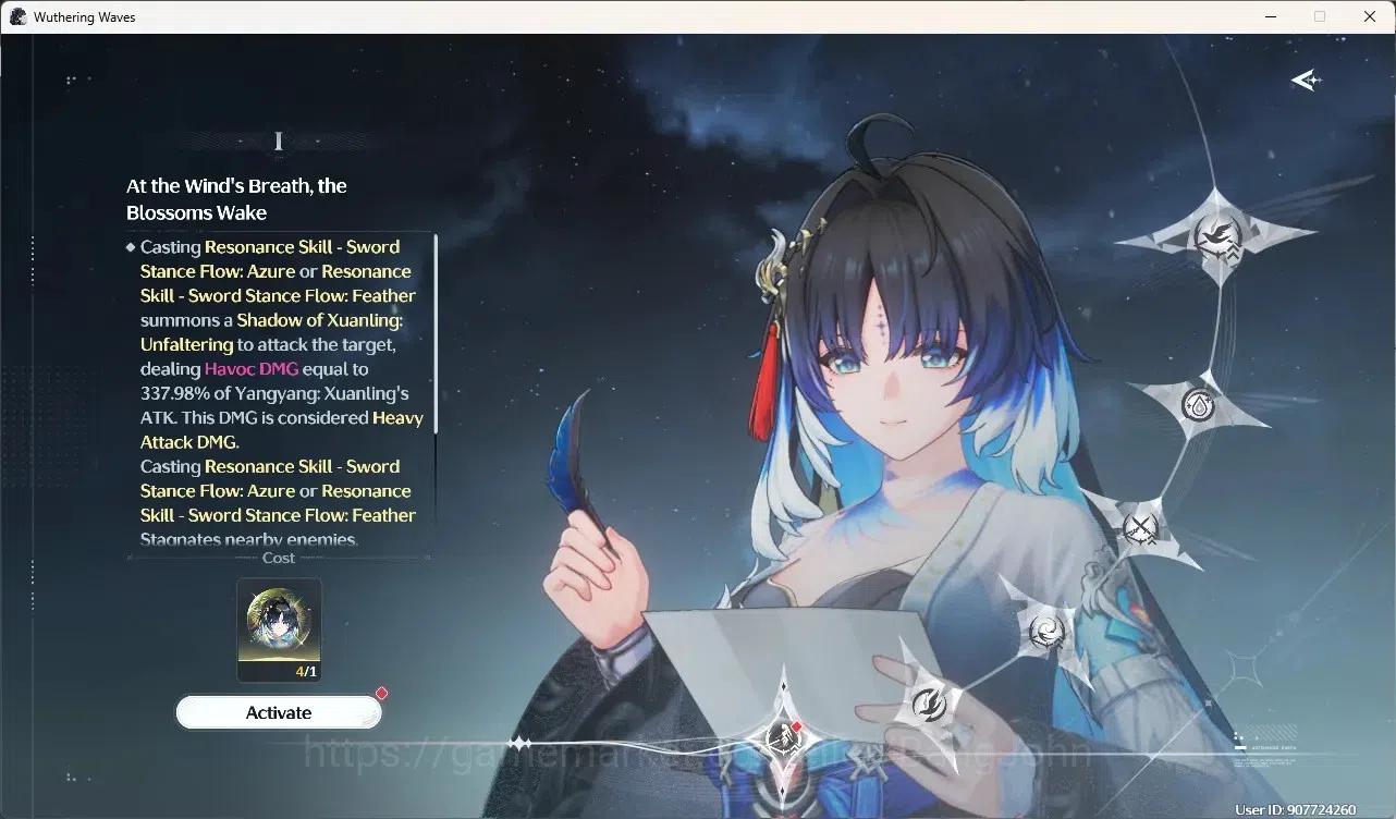 Wuthering Waves Accounts Starter SEA|UL 49|Rank 5| 2 Char Limited[Yangyang:Xuanling(Ready Unlock RC4)]+Sign,Rebecca| Mc Male 3