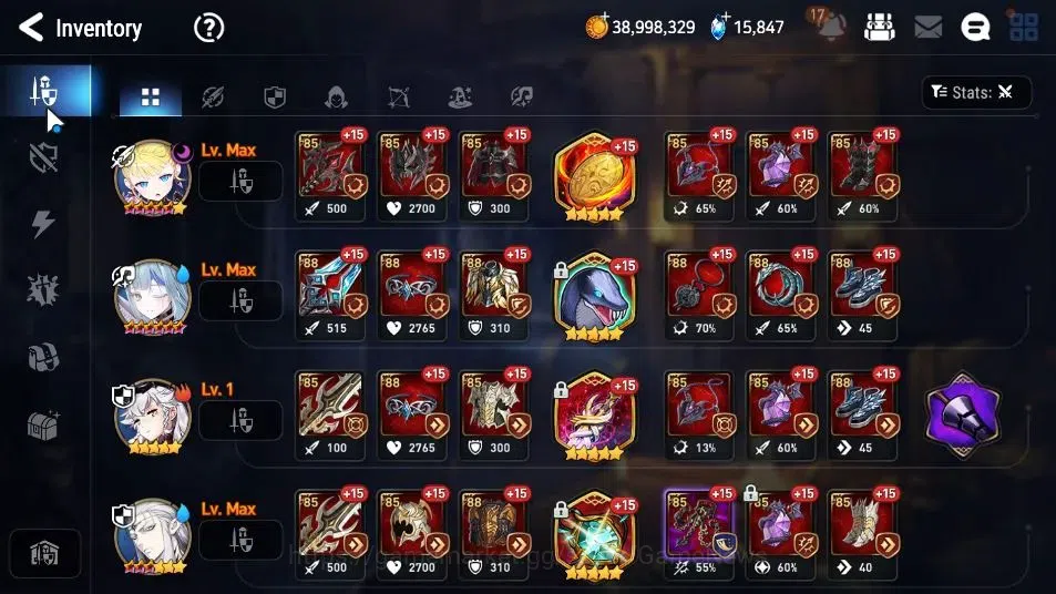 Epic Seven Accounts GLOBAL Unverif|6 ML(NM Luna,SS Vivian,DD Ray,Etc)+ image 11
