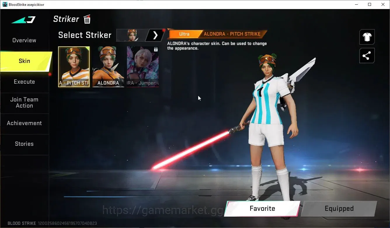 Blood Strike Accounts Others ASIA|ETERNAL AUG-Empyrean Lv2|Melee ULTRA Lightblade|Limited Origin-12 Lv2|4 6