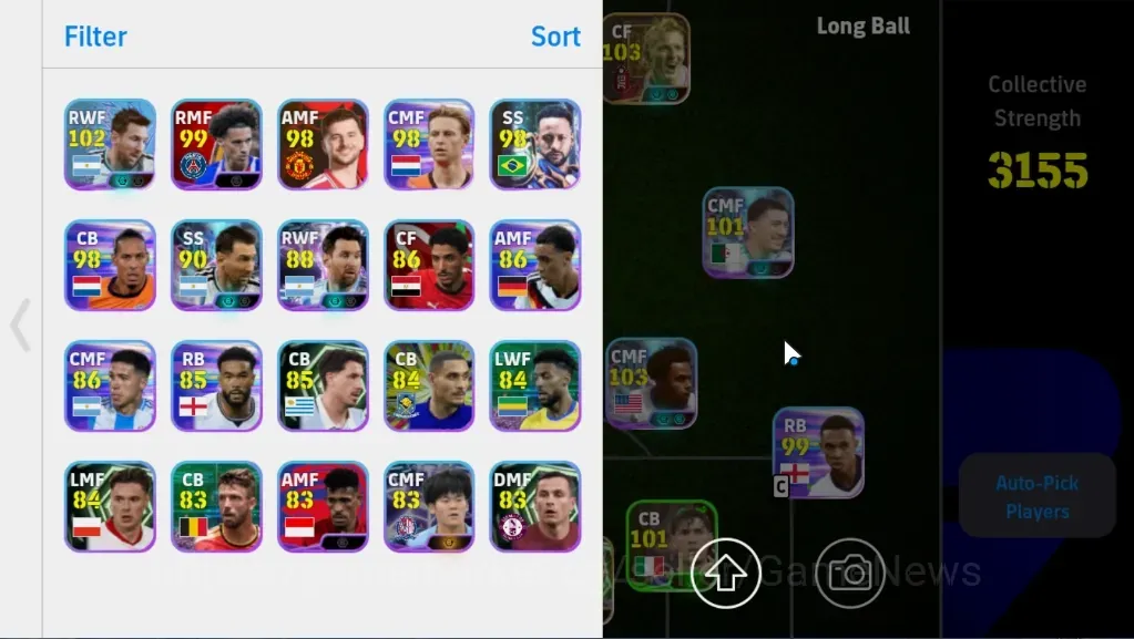 Buy eFootball Accounts - Android | Power 3155 | Big Time Rodri