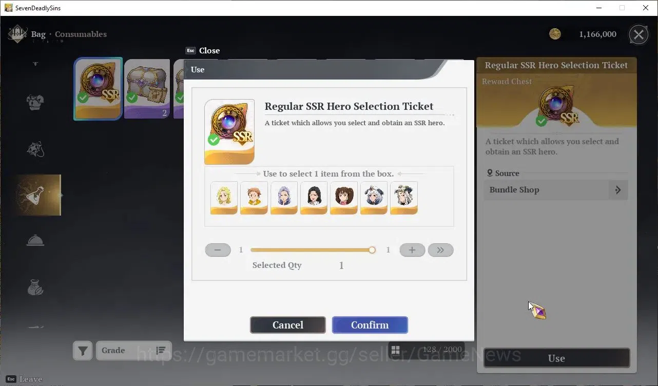 The Seven Deadly Sins: Origin Accounts EUROPE |Fresh Starter Lvl 2|2 SSR| Merlin, Guila + image 9
