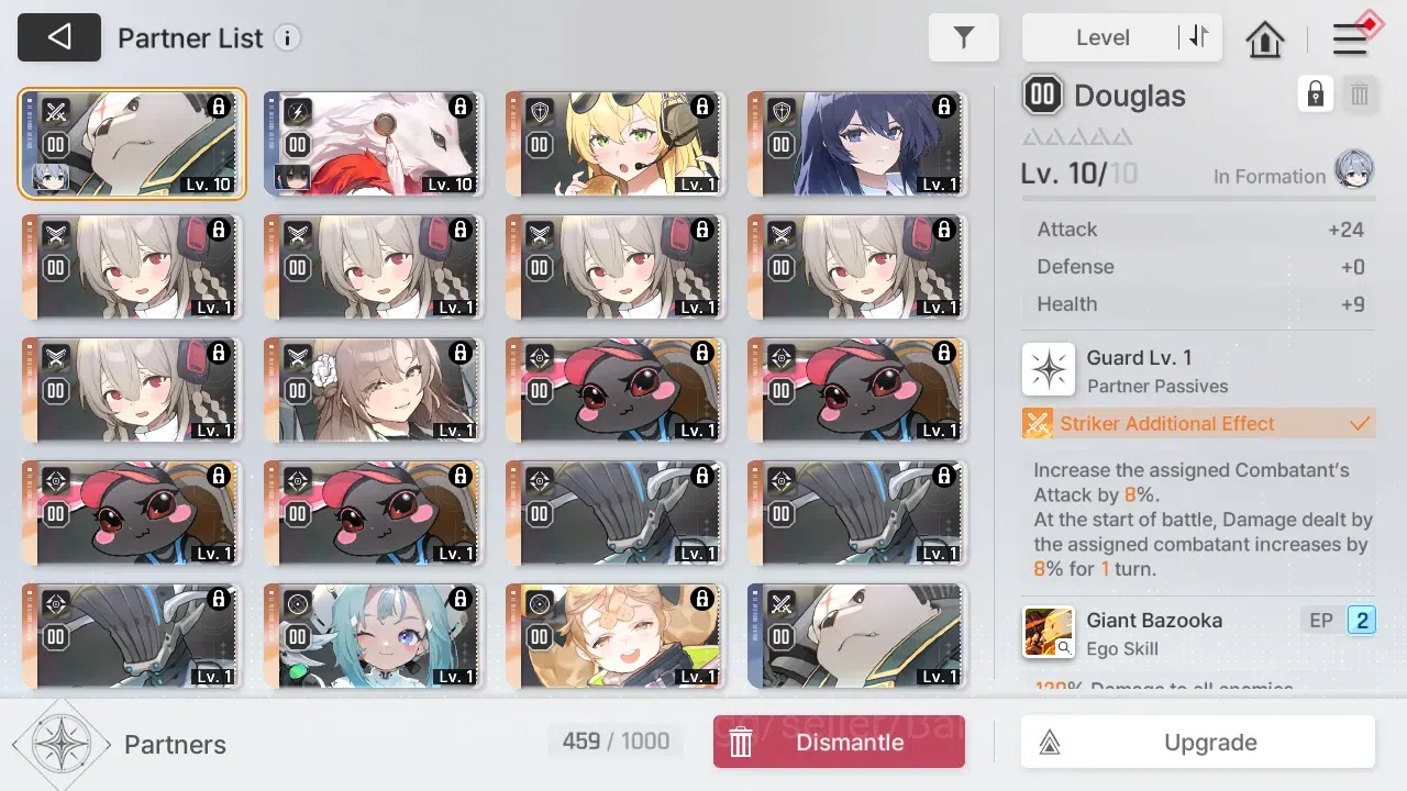 Chaos Zero Nightmare Accounts Asia | Lvl 54 | 8 SSR | Heidemarie ME2 | Diana | Selector On | More Detail Check SS | RA711B 5