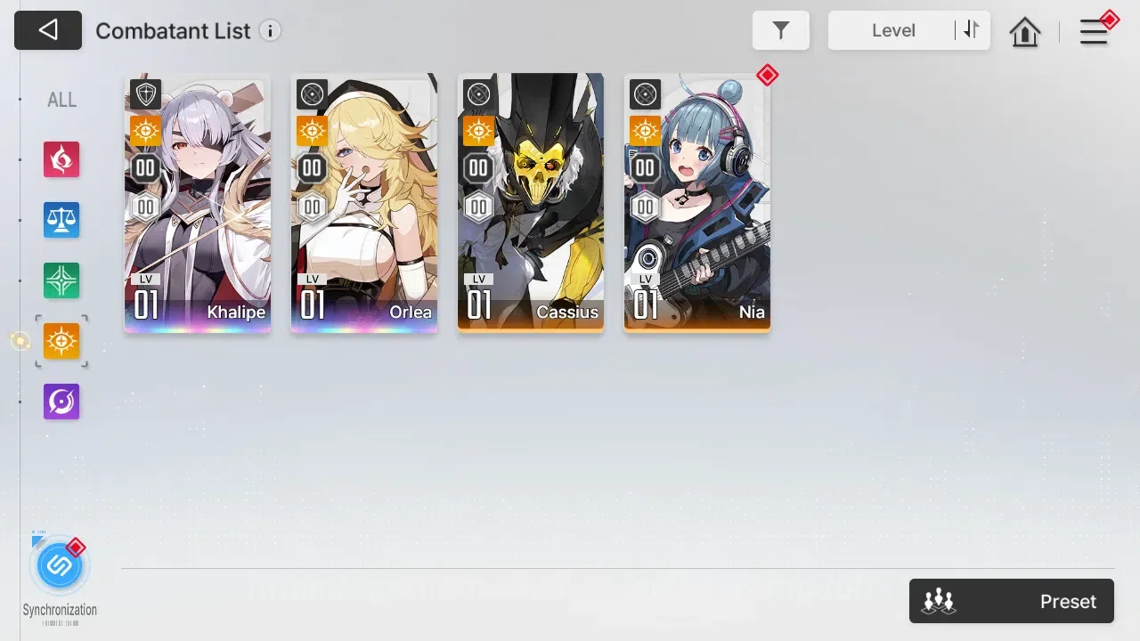 Chaos Zero Nightmare Accounts Asia | Lvl 54 | 8 SSR | Heidemarie ME2 | Diana | Selector On | More Detail Check SS | RA711B 8