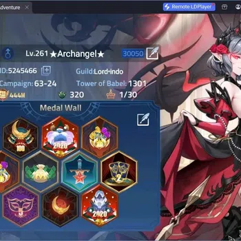 Mobile Legends: Adventure Accounts Global|LV 261|444M Power|Camp 63-24|VIP 10|Hero 201|2 Nexus|54 Awaken|10 UR|4 Epic