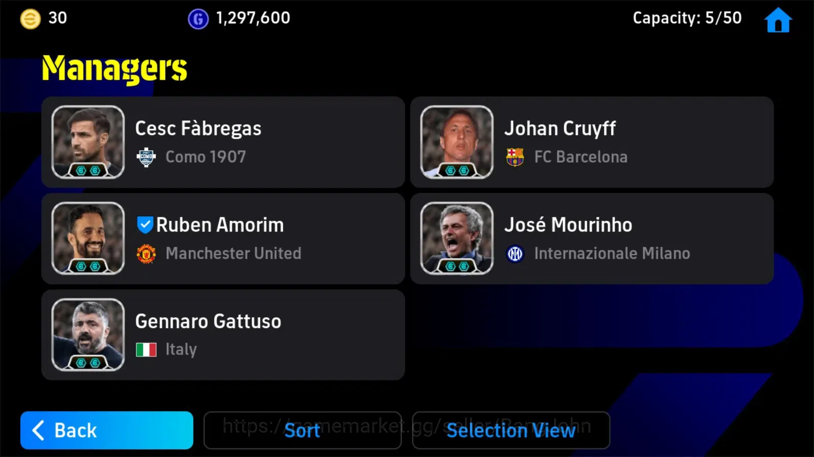 eFootball Accounts Legends & Iconic Players Mobile|PW 3249|Zlatan Ibrahimovic BigT,Gianluigi Buffon BigT,Del Piero 7