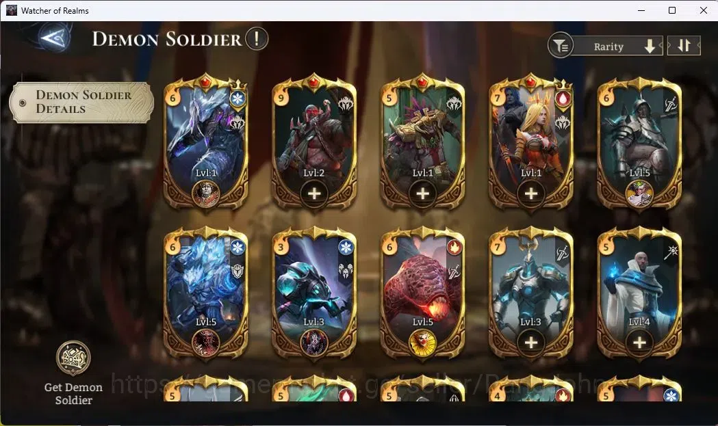 Watcher of Realms Accounts Global 60xx|Power 8M|10 Lord Lovar,Praetus,Valdero image 11